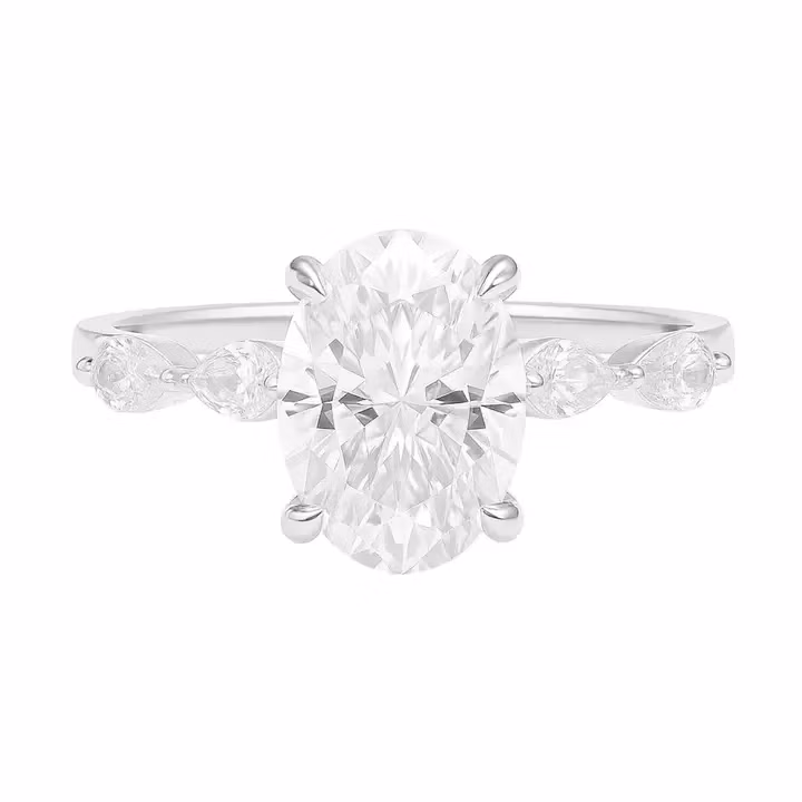 Marquise Accents Engagement Ri