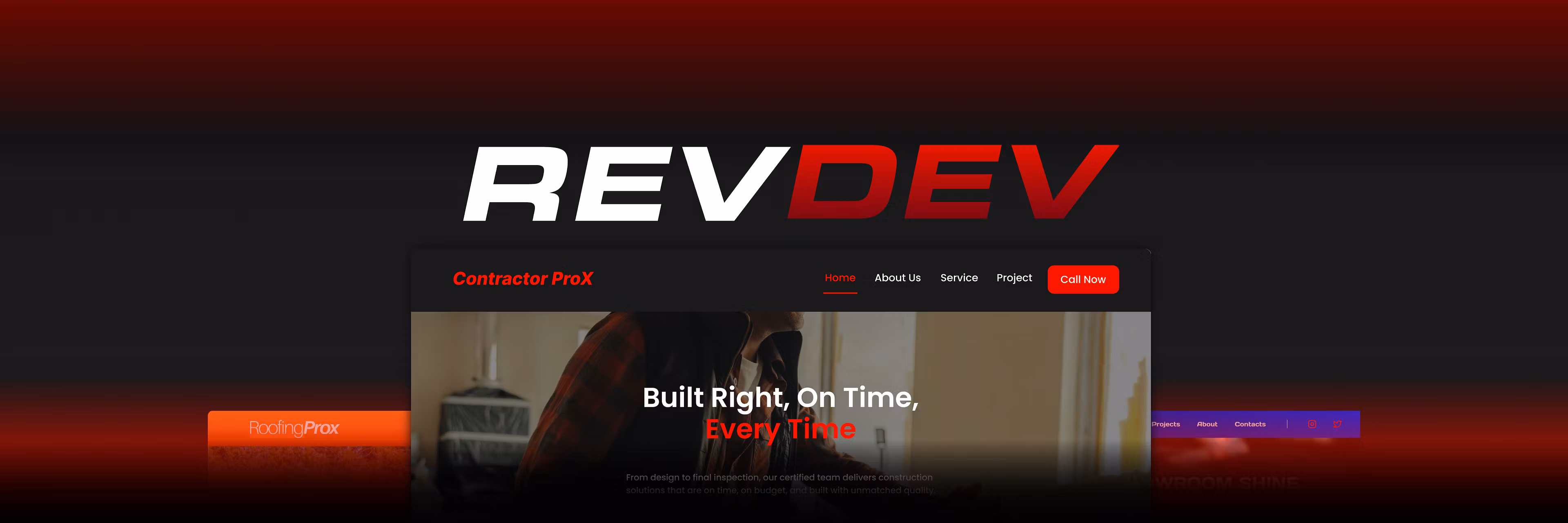 Profile banner