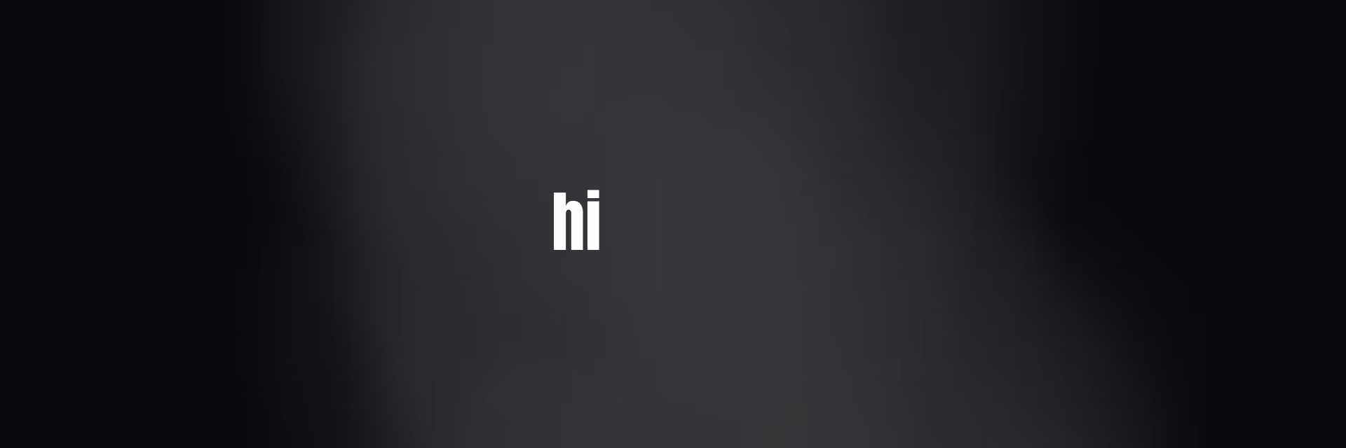 Profile banner