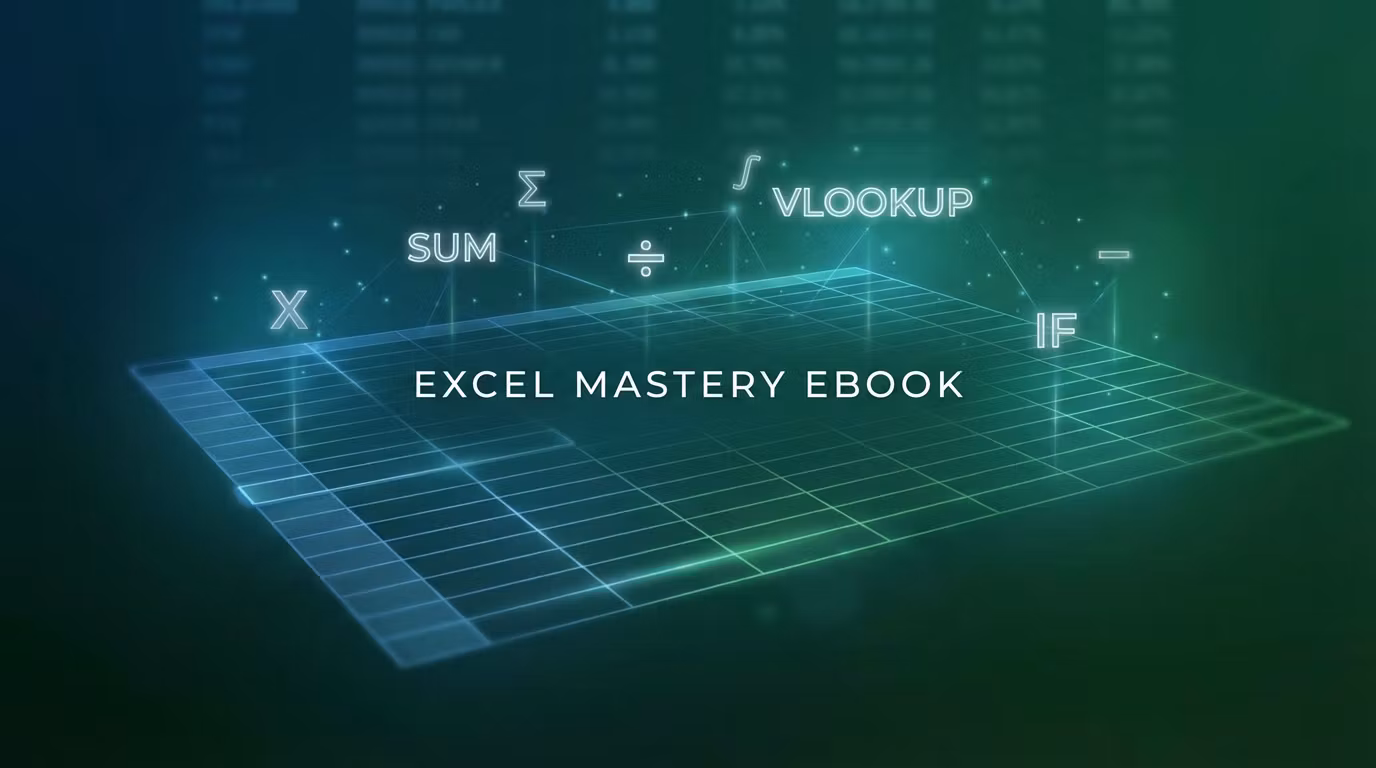 Excel Mastery Ebook