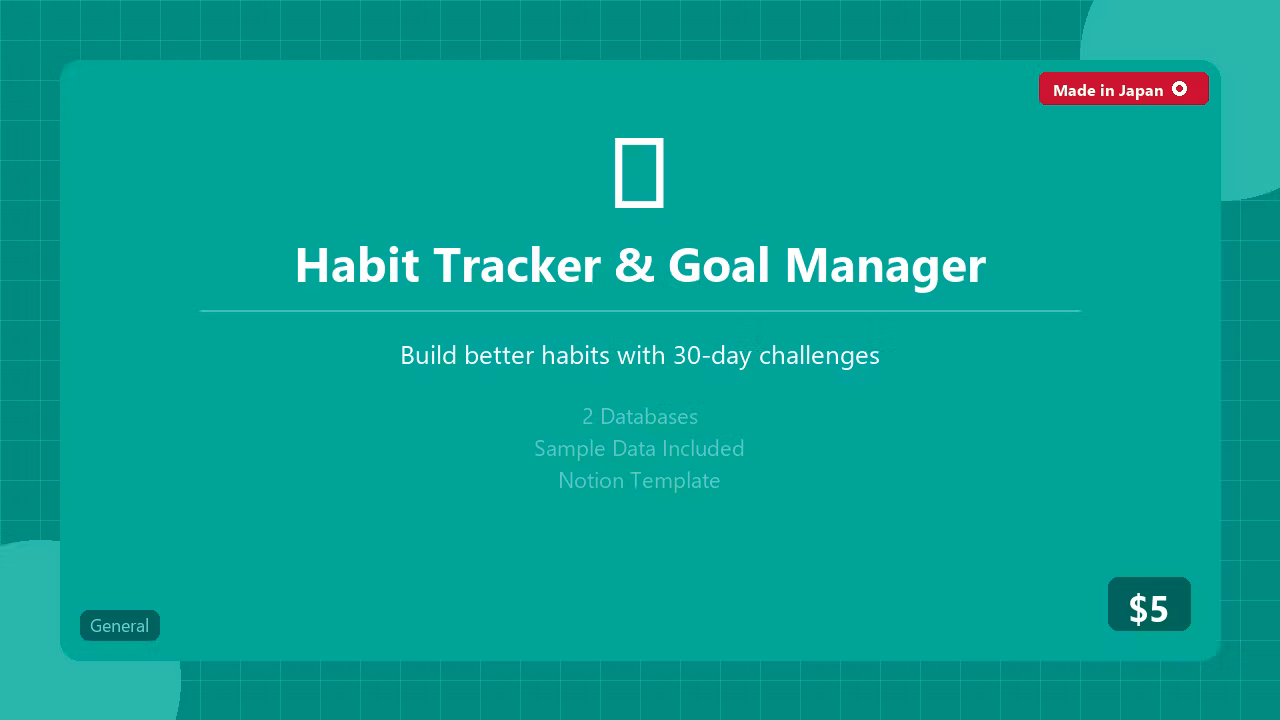 ✅ Habit Tracker & Goal Manager