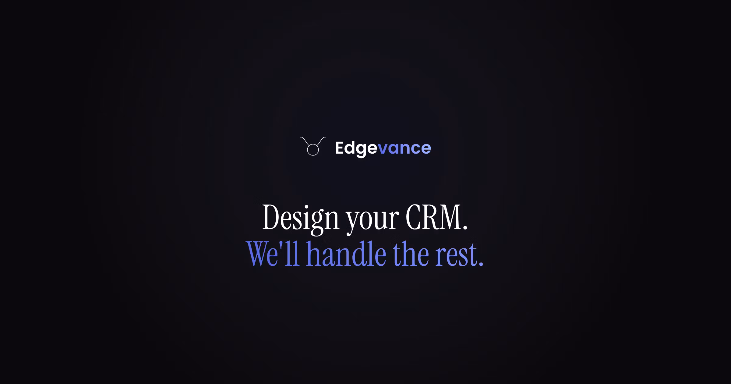 Edgevance CRM