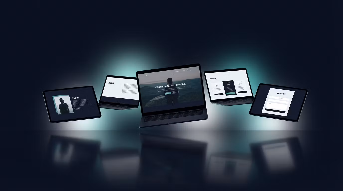 Full Website (5 Pages)