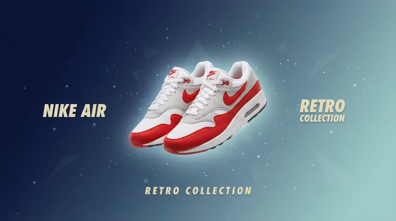 Digital Nike Retro Shoes