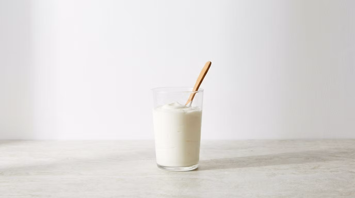 Glass of Yogurt