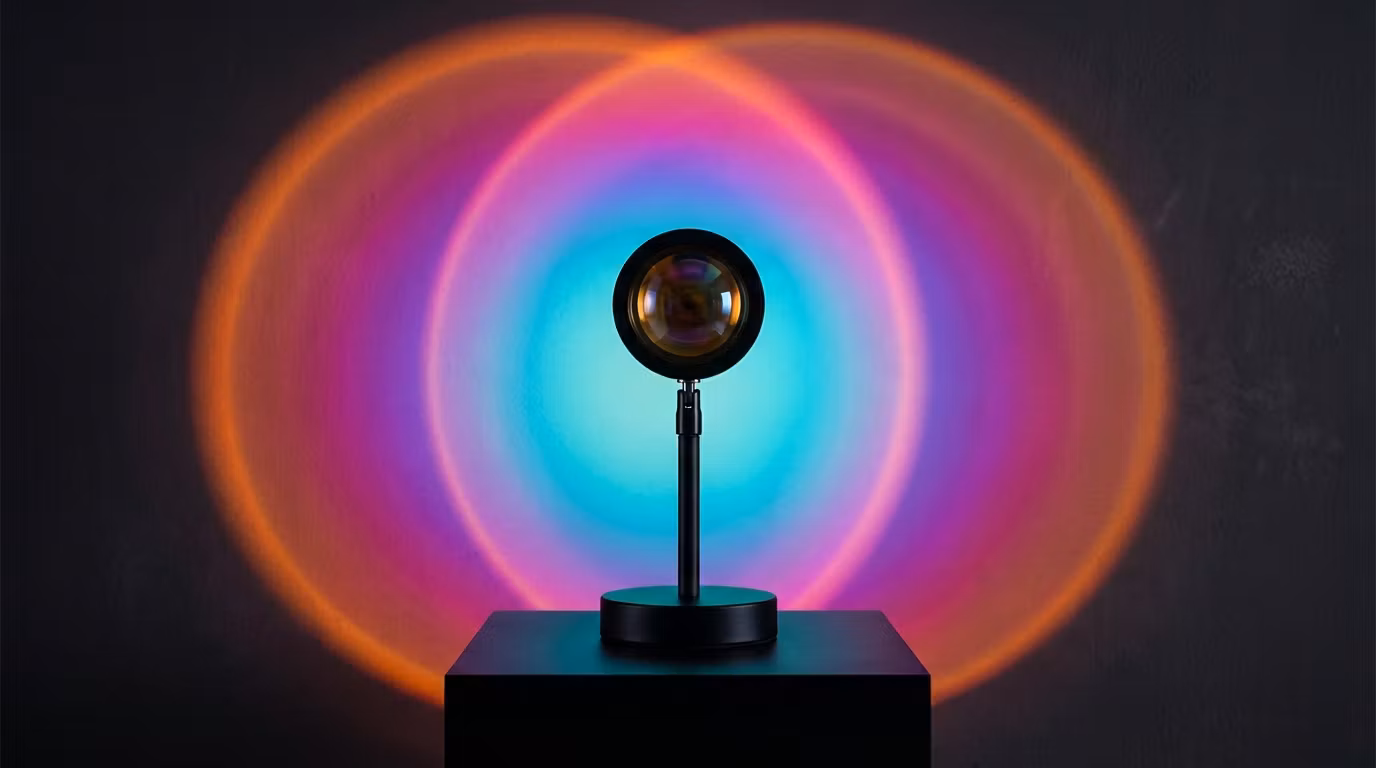 Sunset Lamp 2.0 – RGB 21 Couleurs