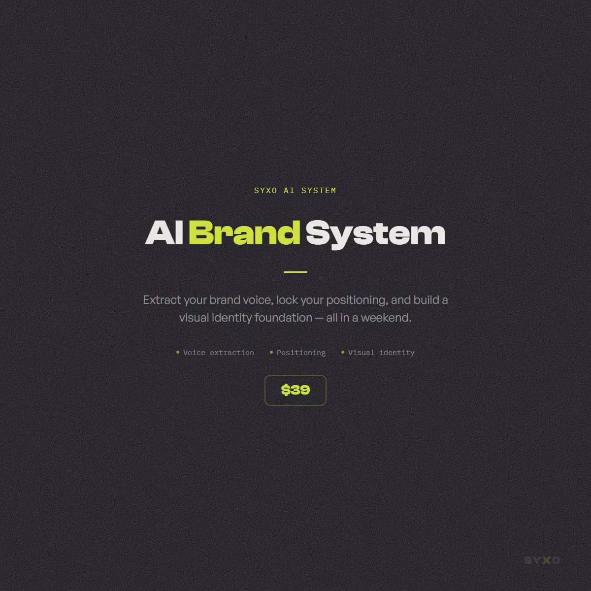 AI Brand System