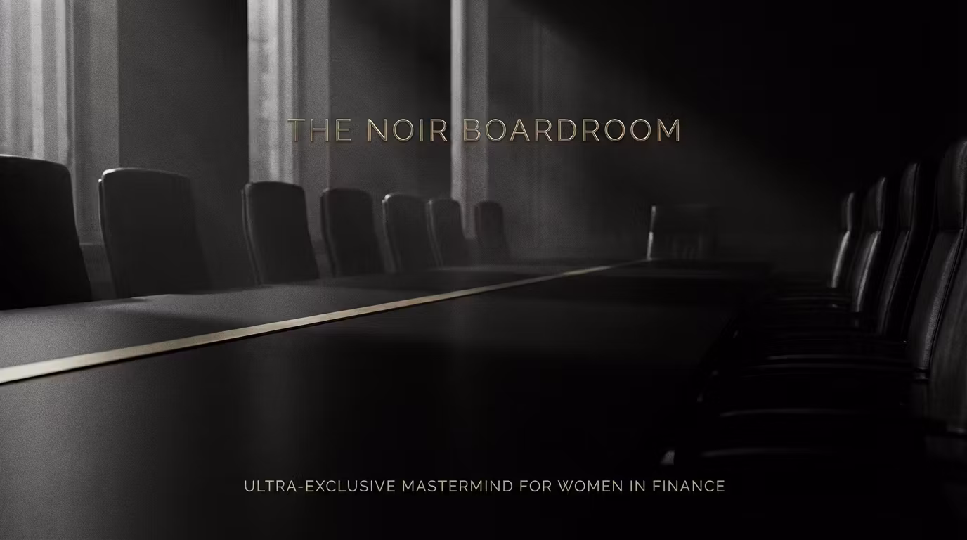 The Noir Boardroom