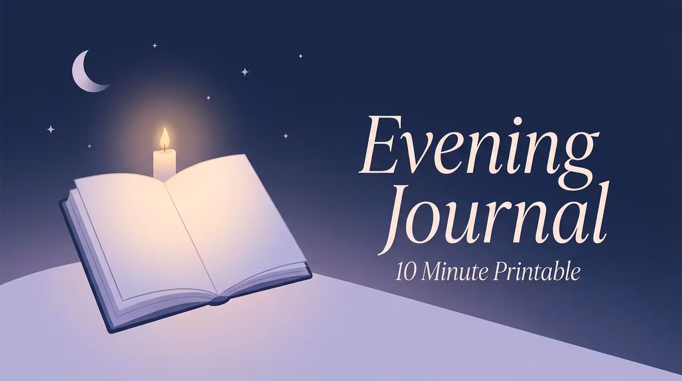 10 Minute Evening Journal