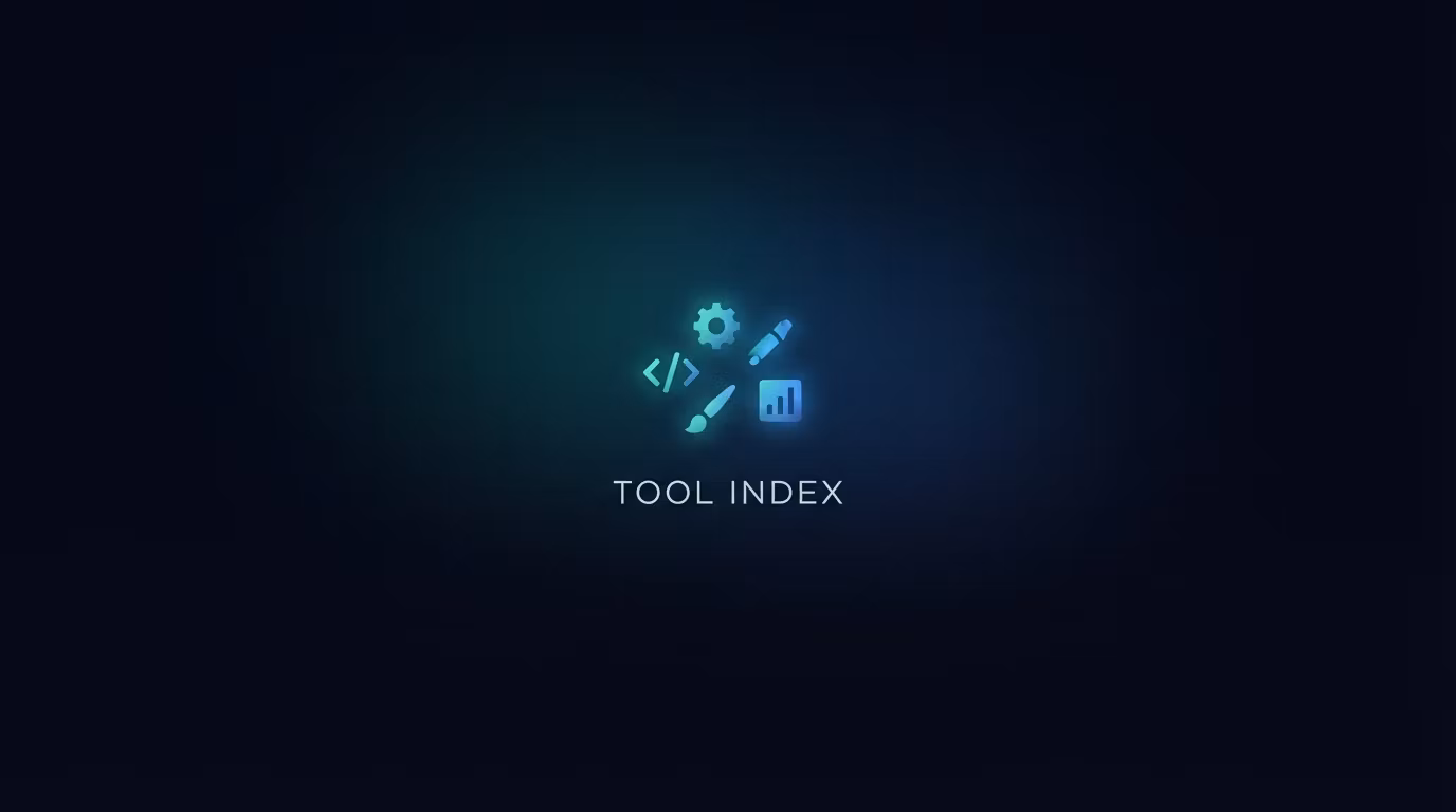 Tool Index