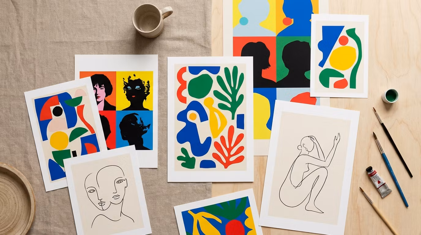 Wall Drip Posters