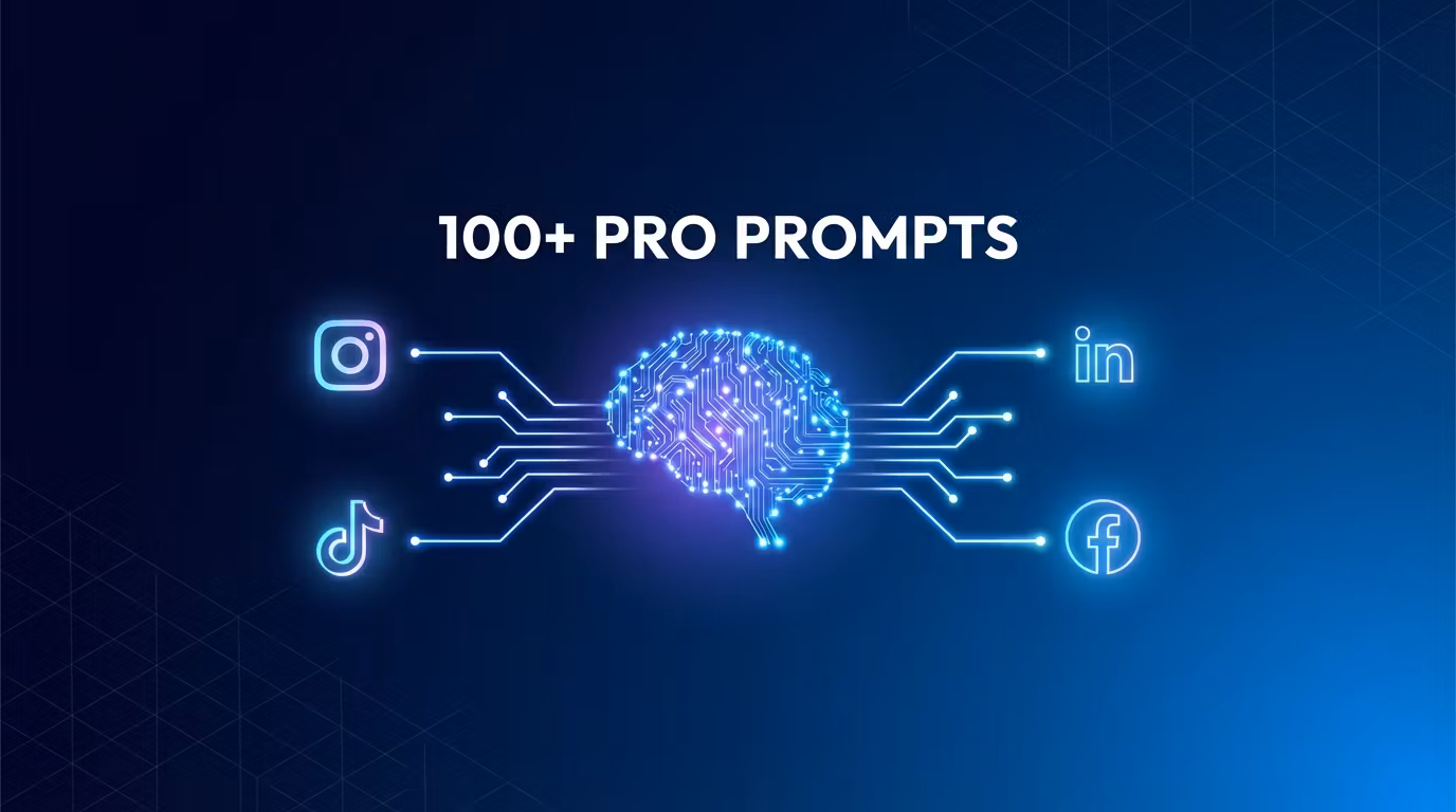 AI Social Media Prompt Pack — 100+ Pro Prompts