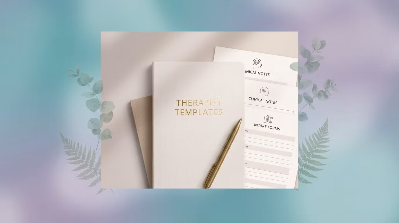 Templates for Therapists