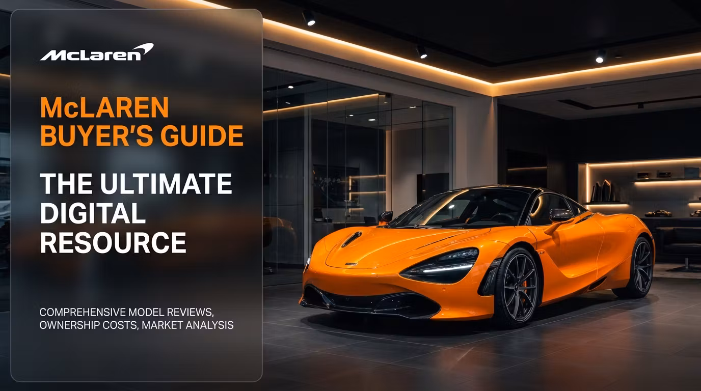McLaren Buyer's Guide