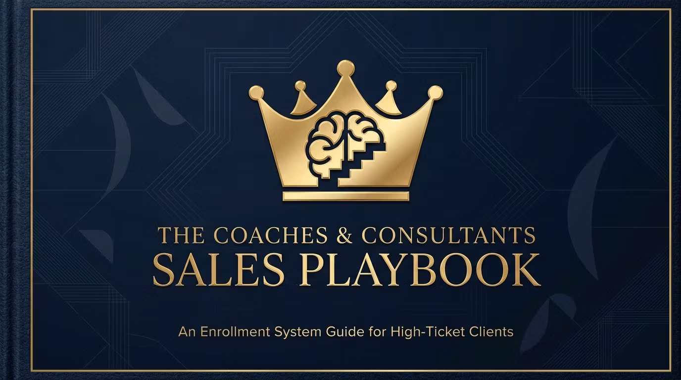 The Coaches & Consultants Sales Playbook