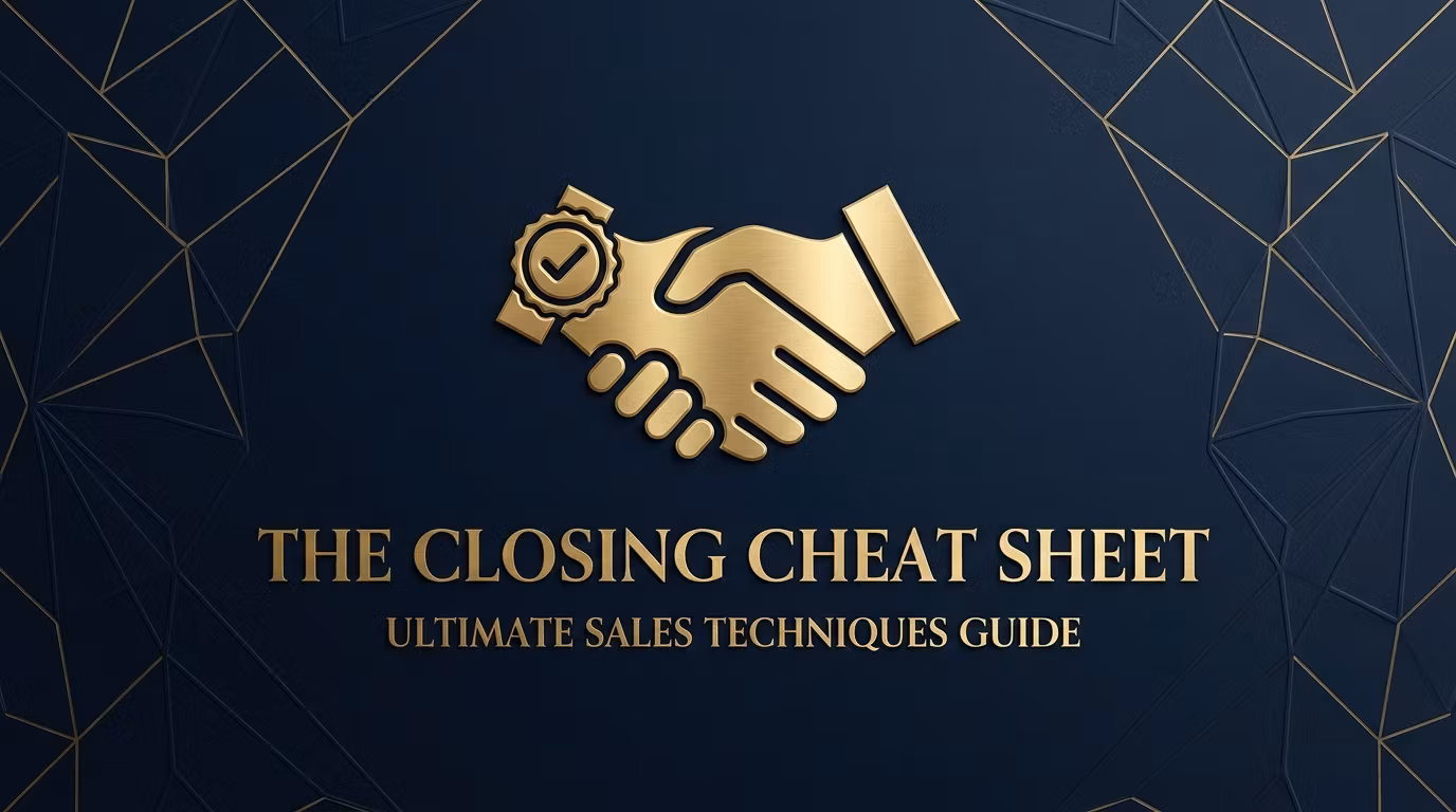 The Closing Cheat Sheet