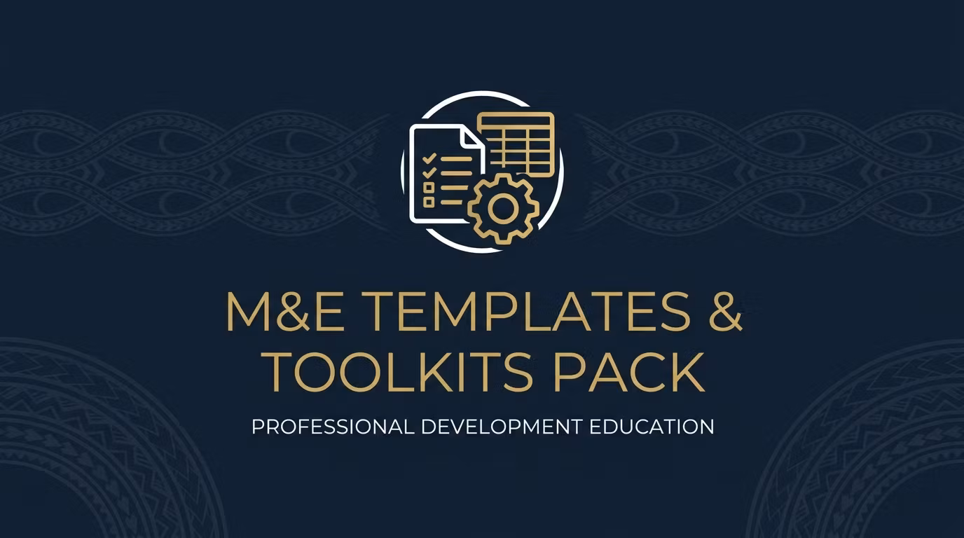 M&E Templates & Toolkits Pack