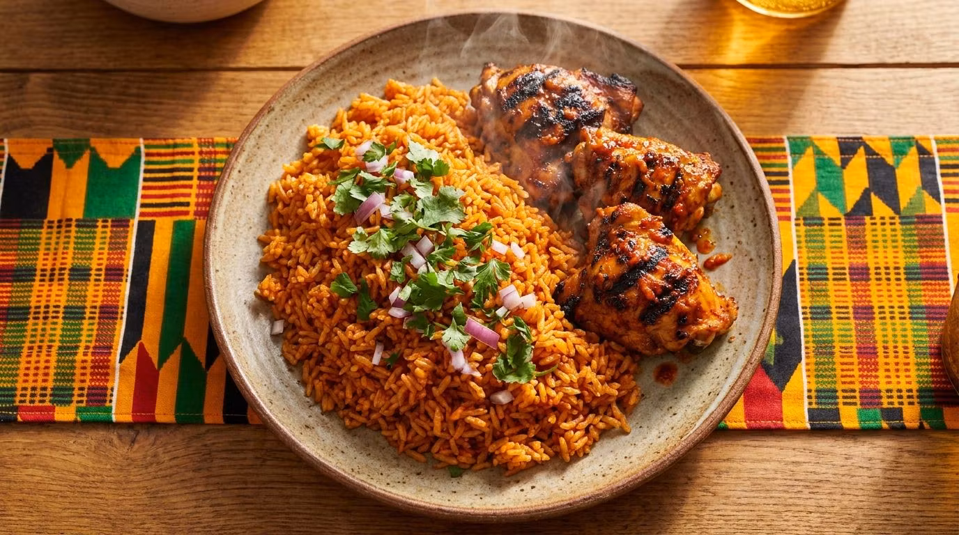 Free Recipe — Jollof Rice 🍚