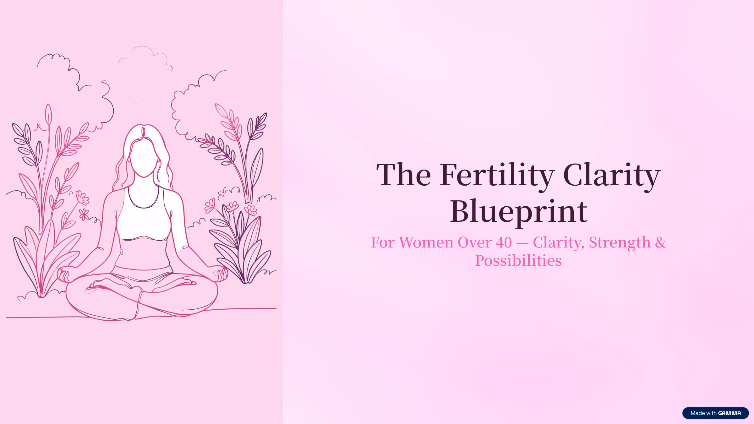 The Fertility Clarity Blueprint
