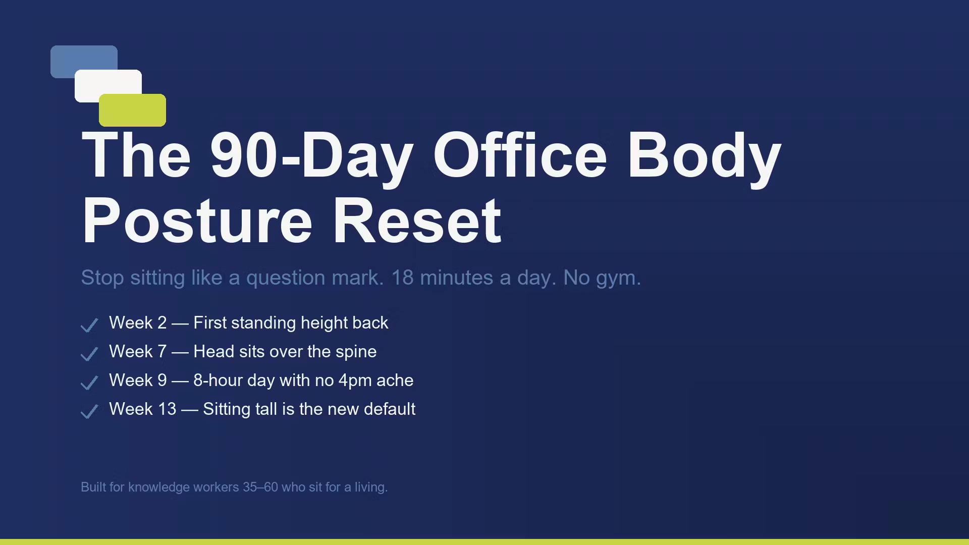 90-Day Office Posture Reset