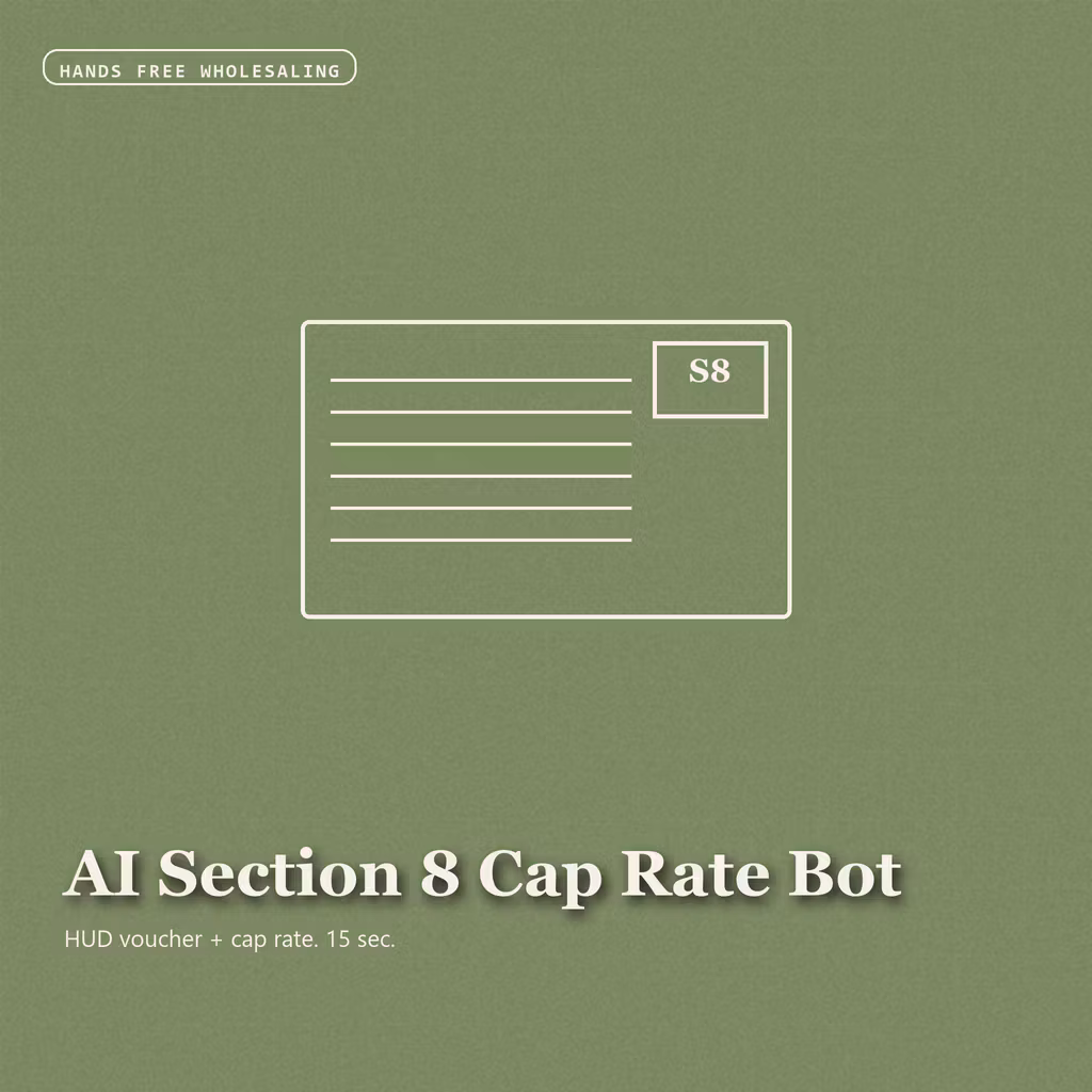 AI Section 8 Cap Rate Bot