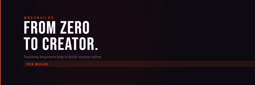 Profile banner
