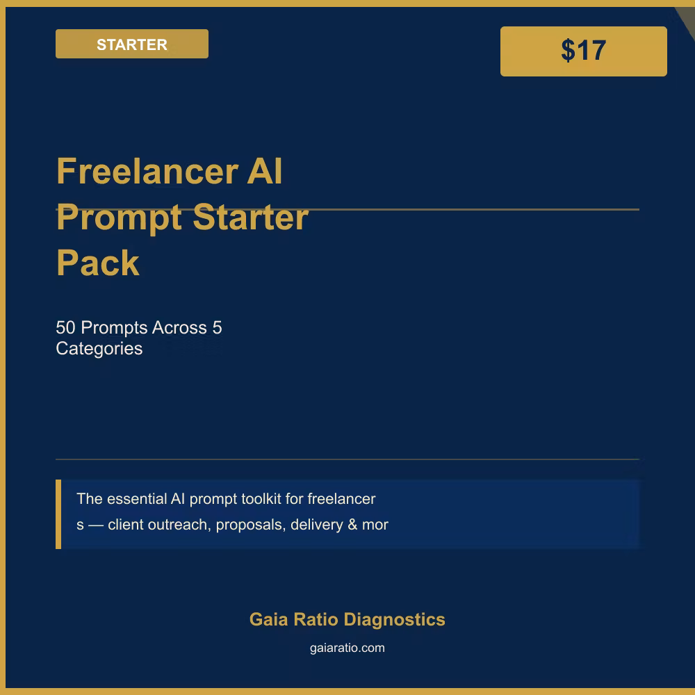 Freelancer AI Prompt Starter Pack
