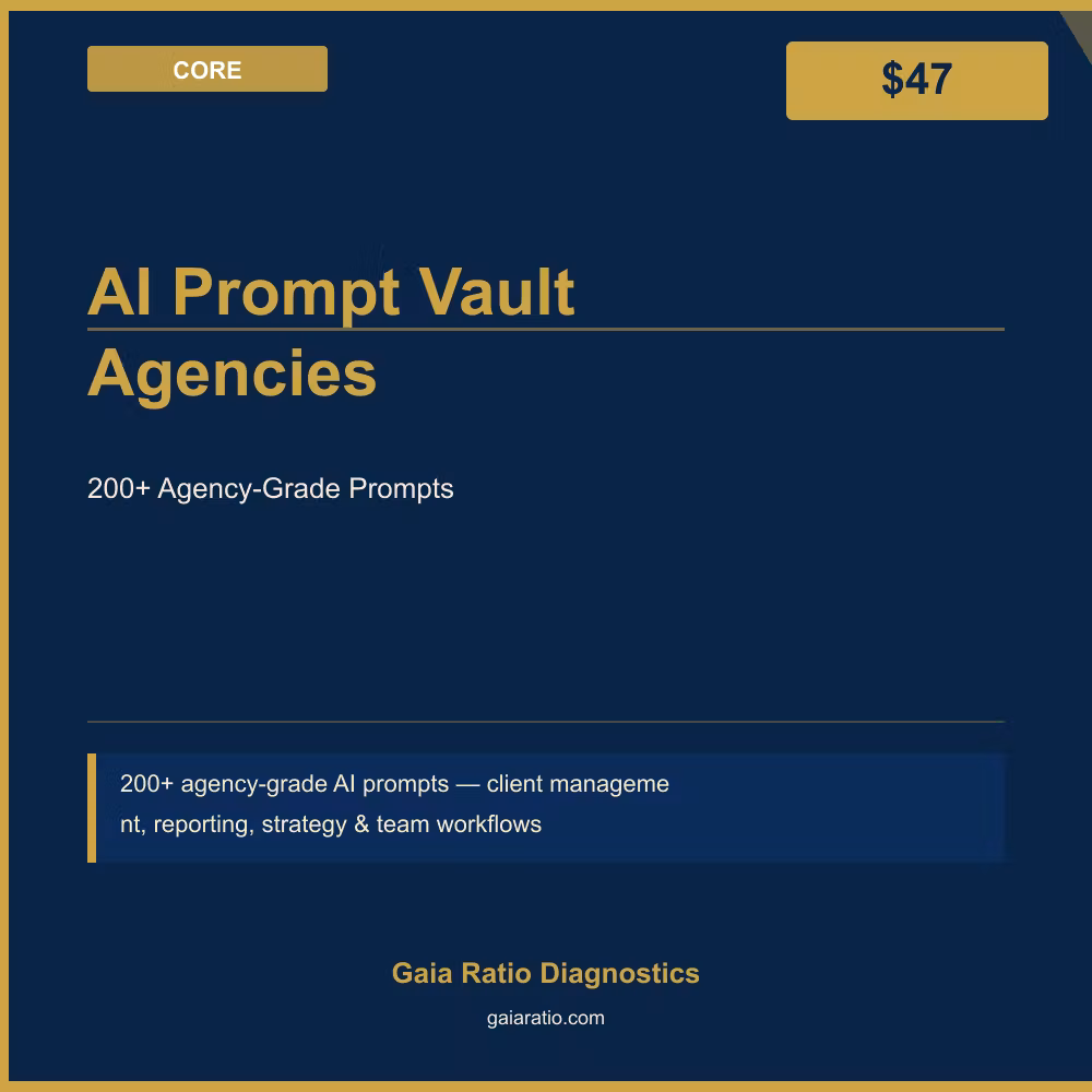 AI Prompt Vault — Agency
