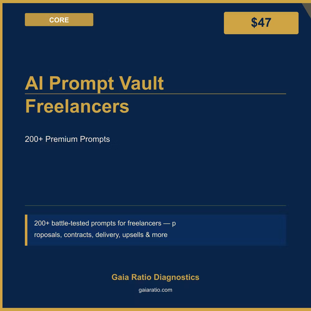 AI Prompt Vault — Freelancers