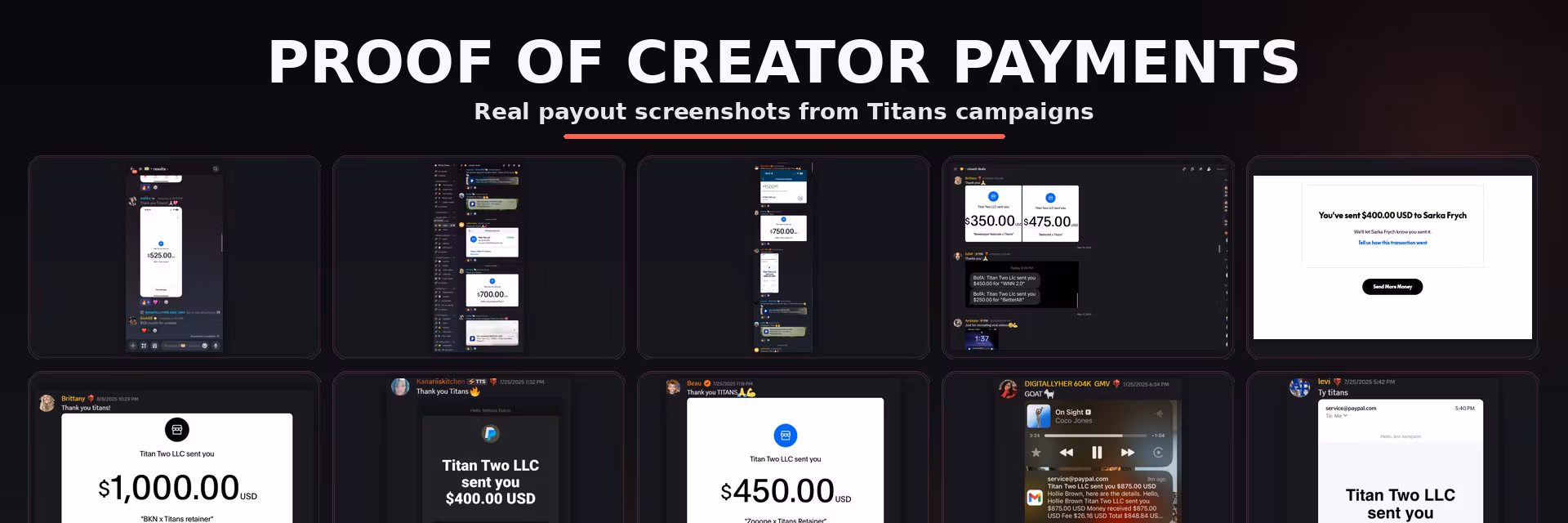 Profile banner