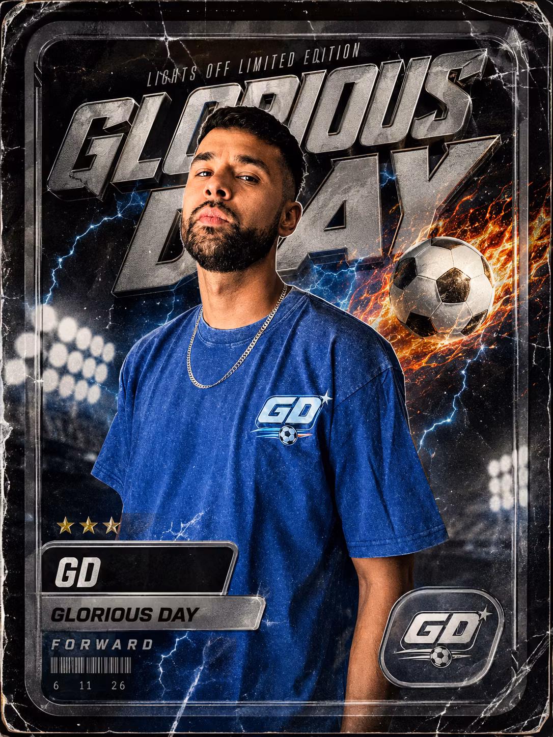 Glorious Day Soccer Tee — 1/1