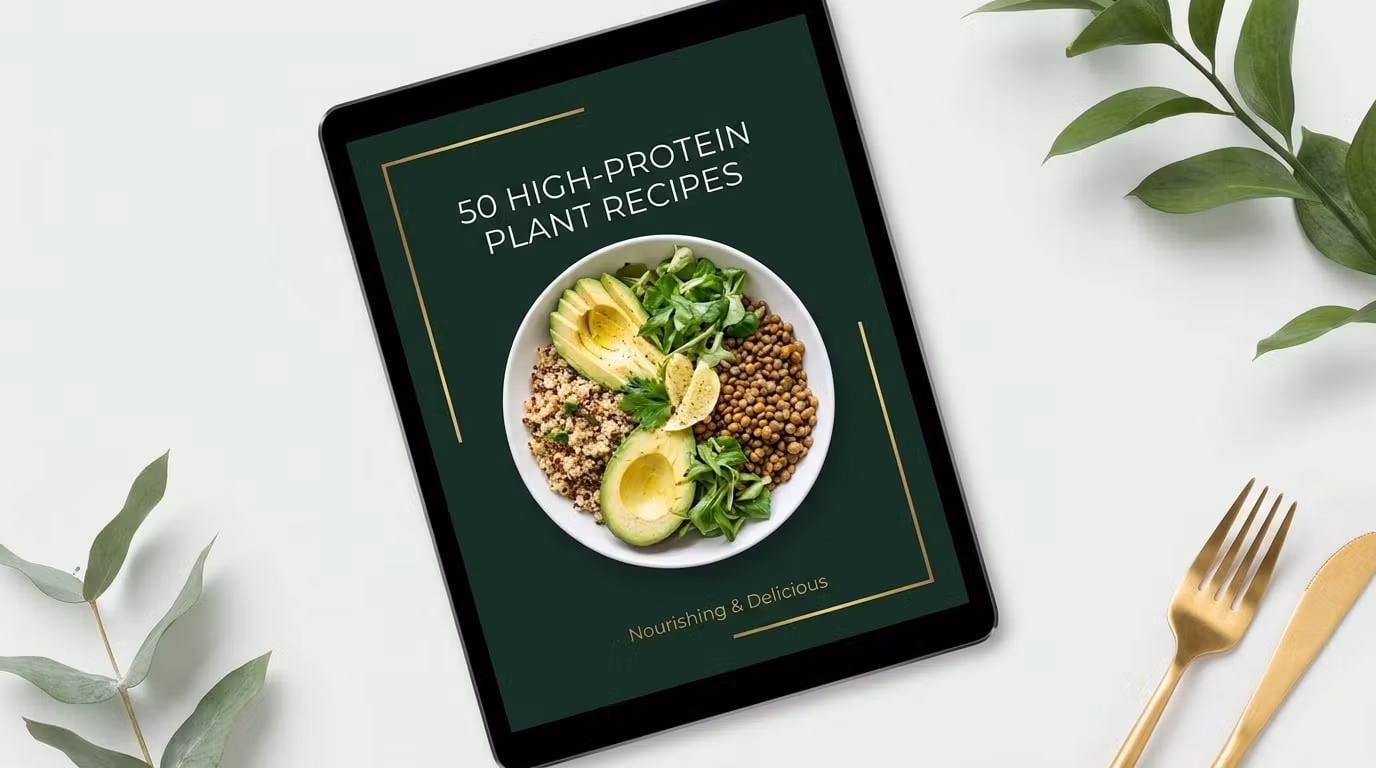 50 Recettes Protéinées Végétales (E-Book)