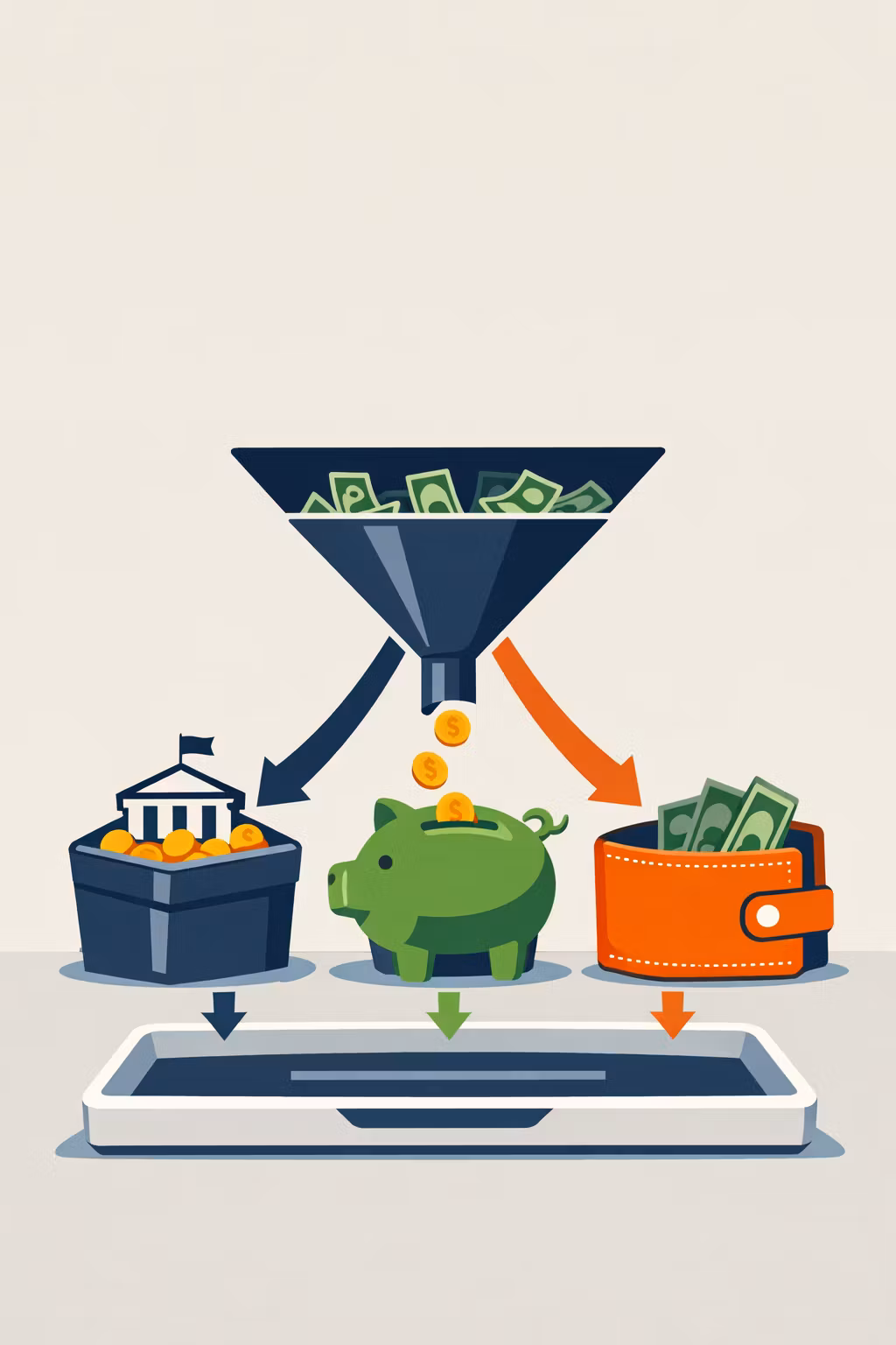 Freelancers Separating Taxes, Savings, and Pay