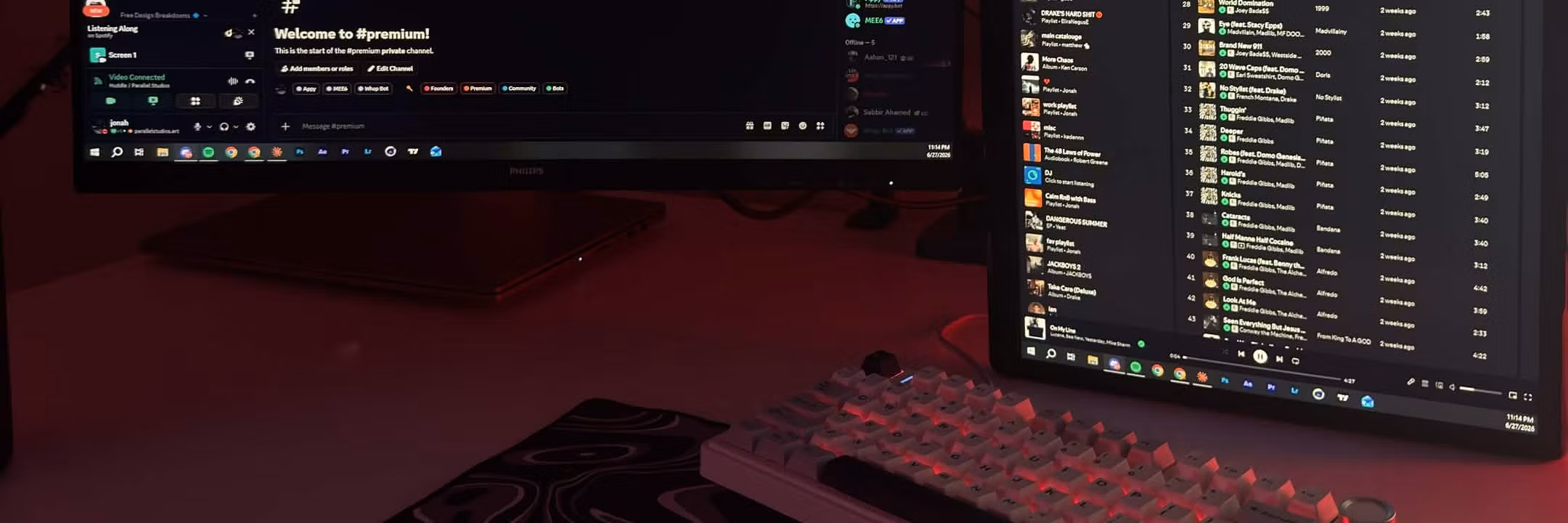 Profile banner