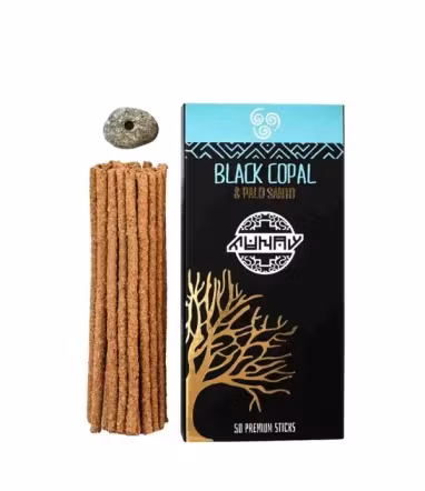 Black Copal & Palo Santo premium incense (50 sticks), Spirituality,…