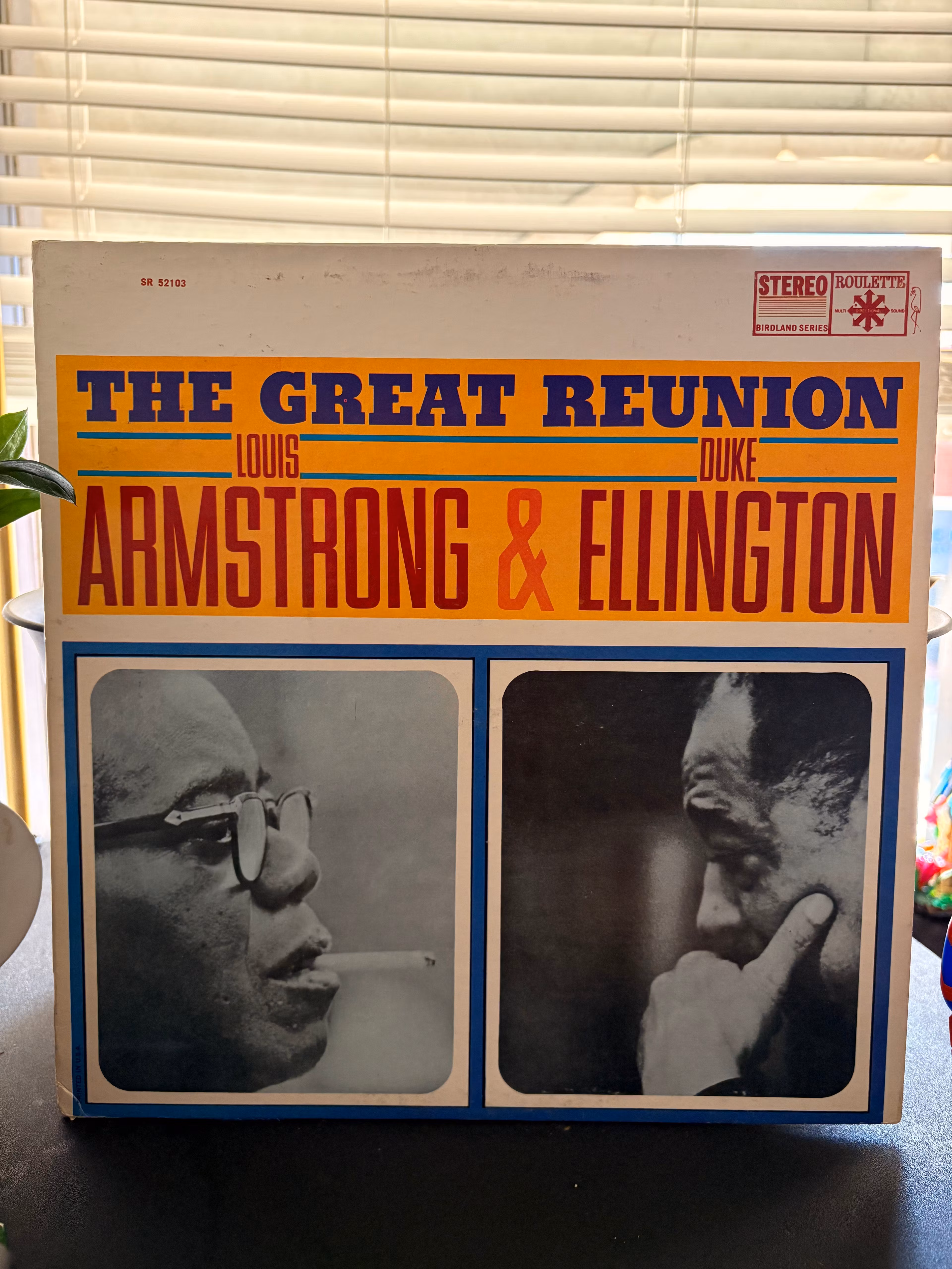 The Great Reunion - Armstrong & Ellington (Roulette SR 52103 LP)