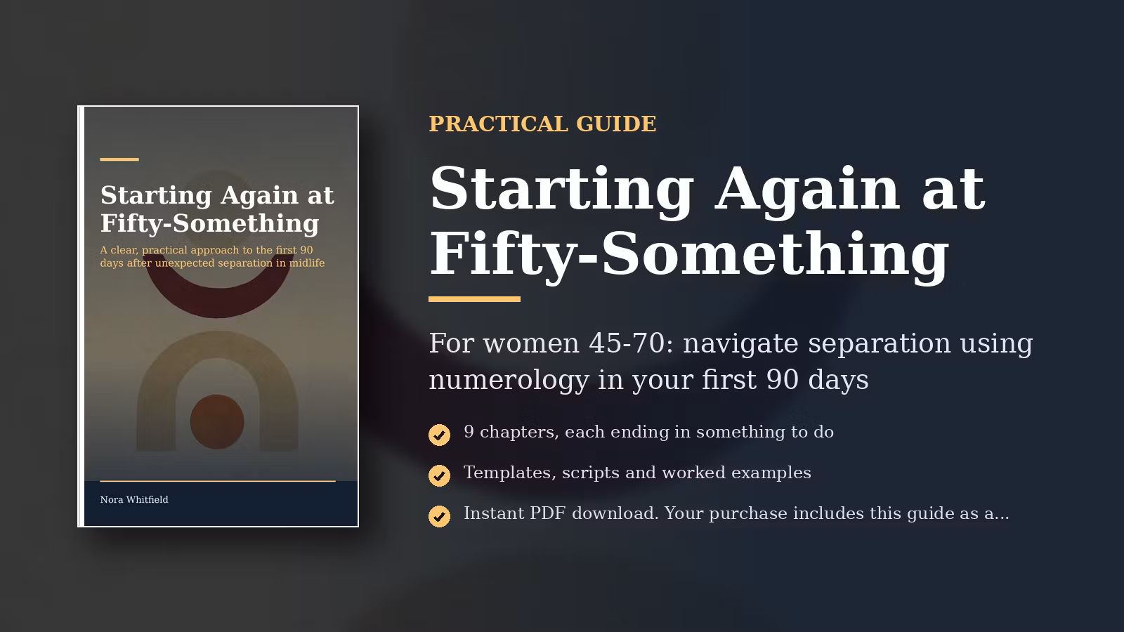 Starting Again at Fifty-Something