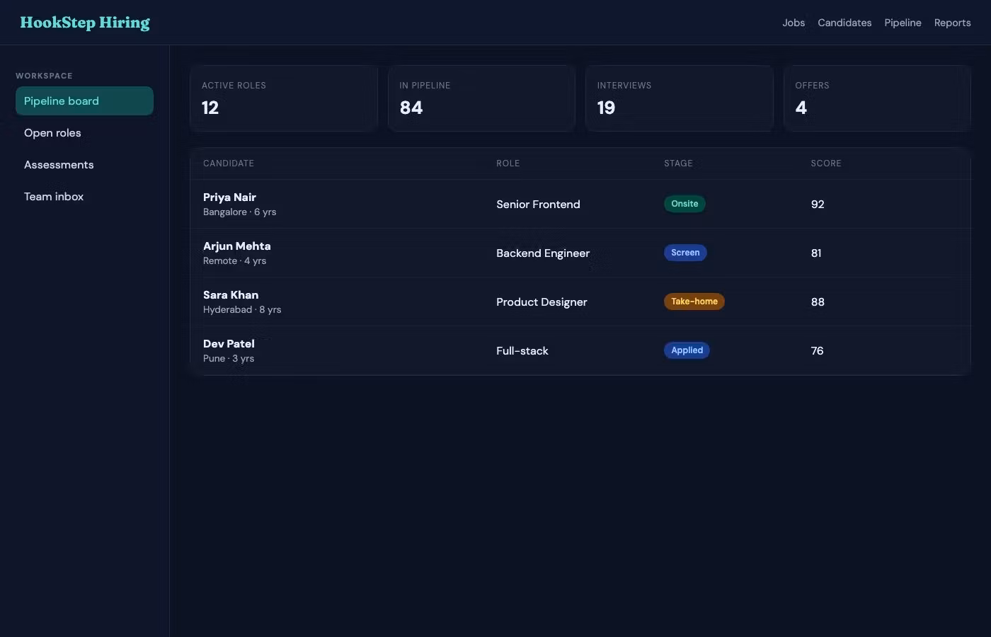 HookStep Hiring Platform — Full Next.js Source