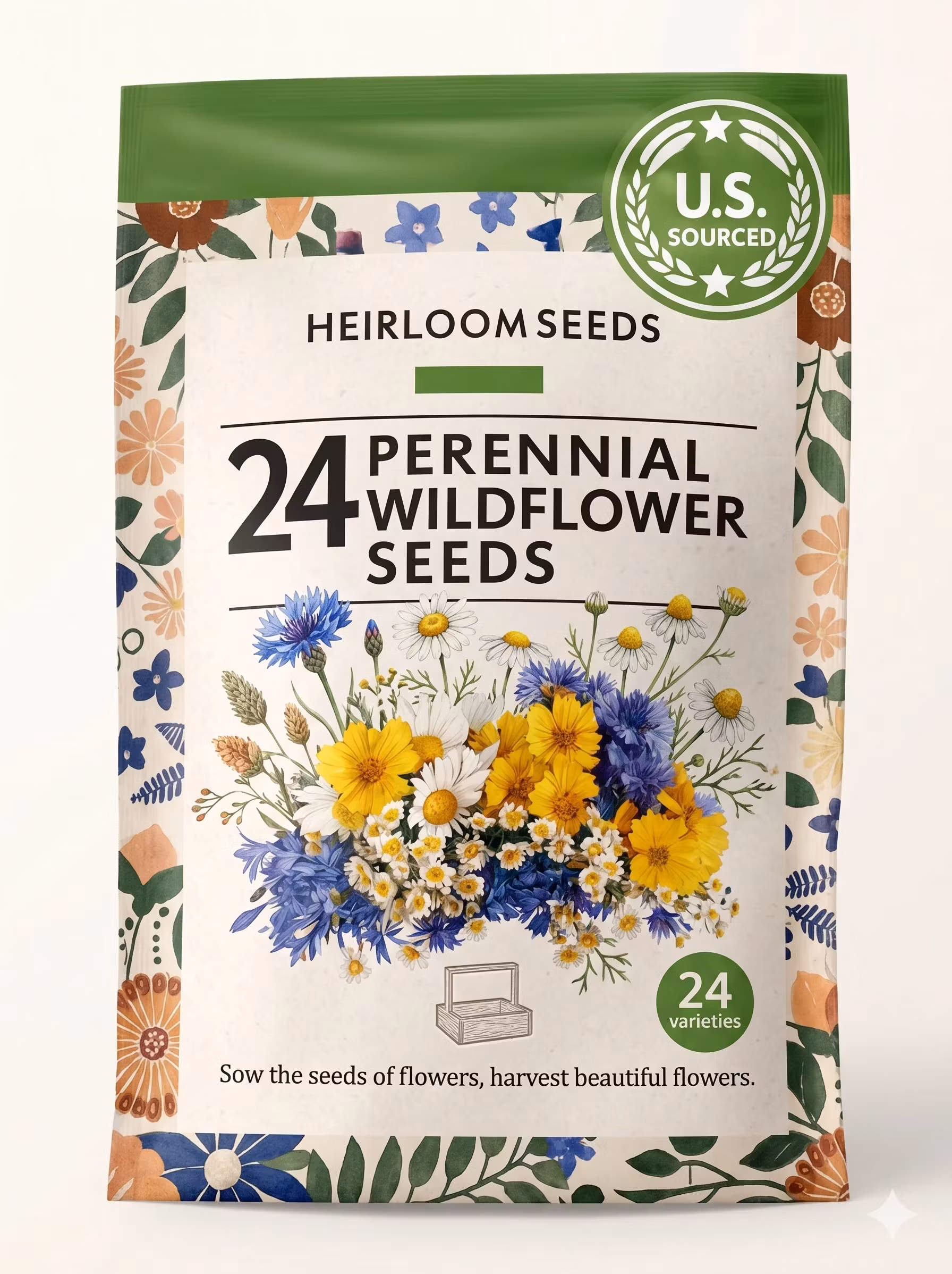Garden's Pulse Perennial Wildflower Seeds