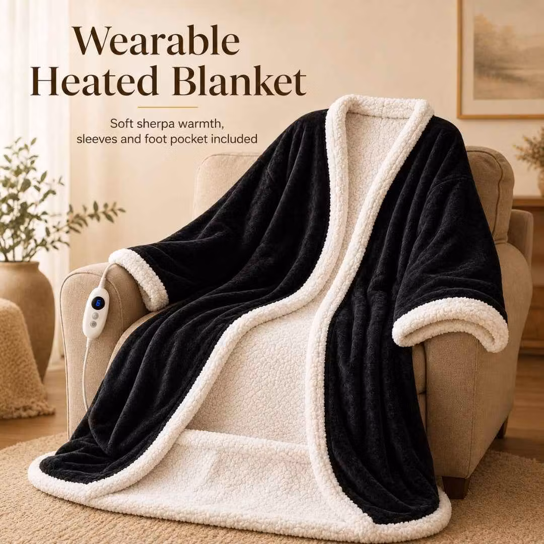 Wearable Heated Blanket
