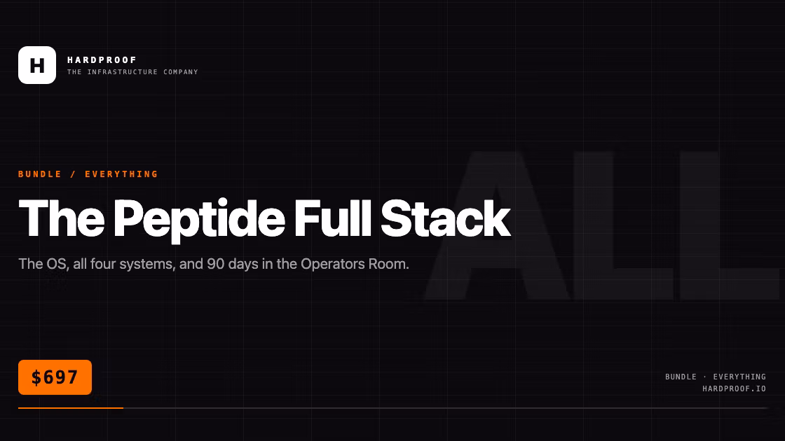 The Peptide Full Stack