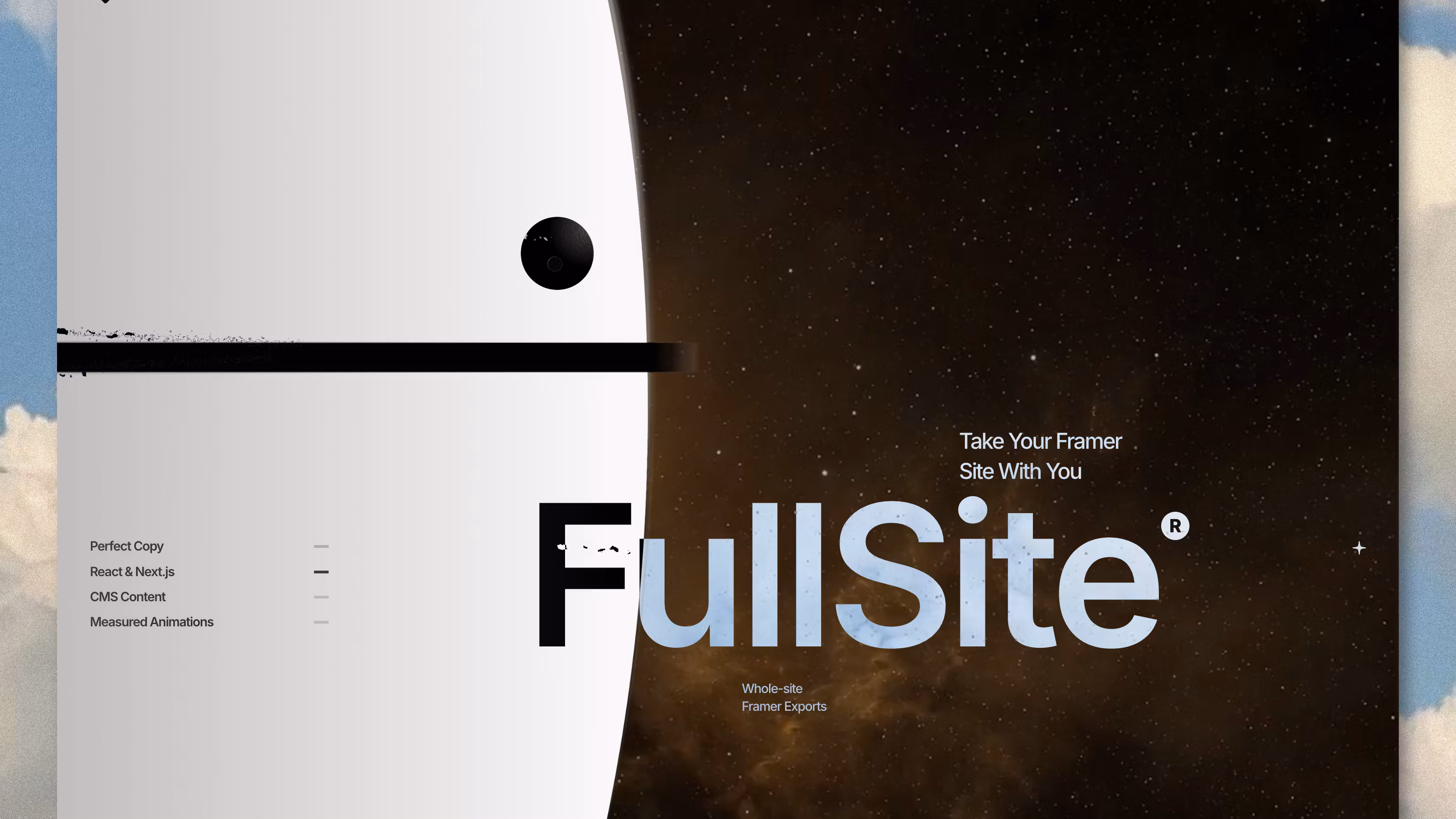 Full Site Export