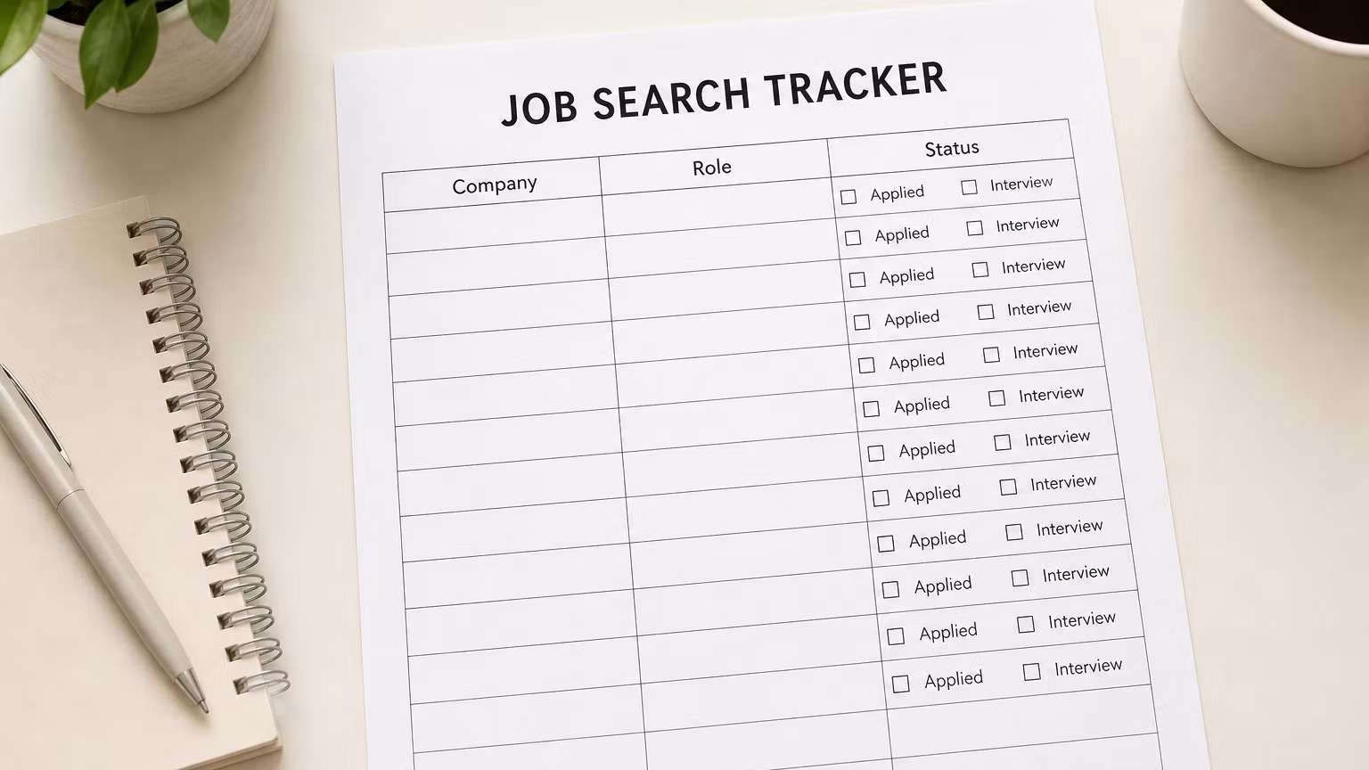 Job Search Tracker