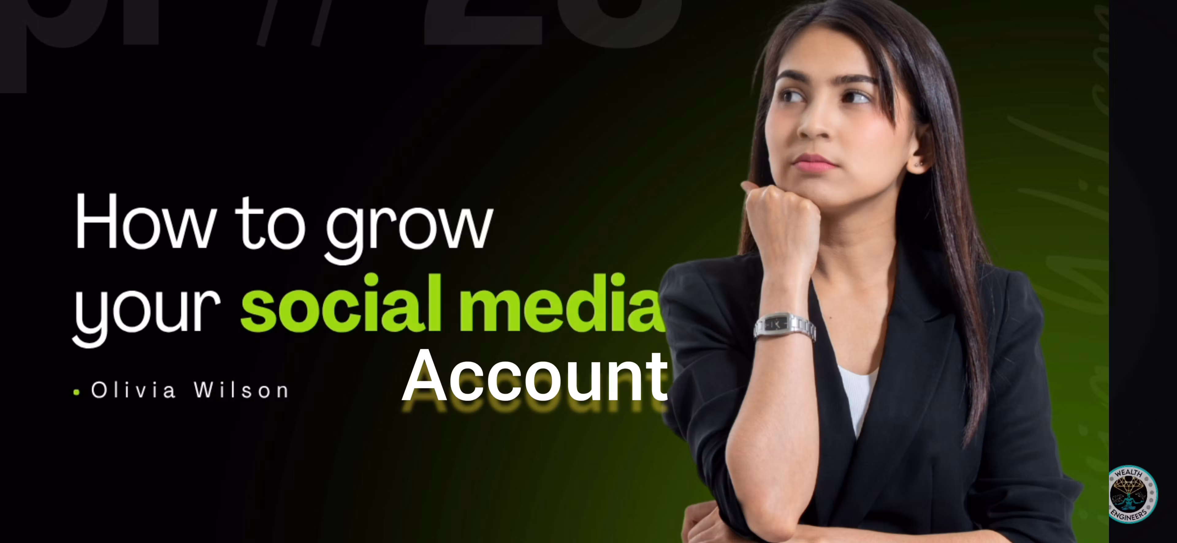 Social Media Growth Mastery by watching YouTube videos 