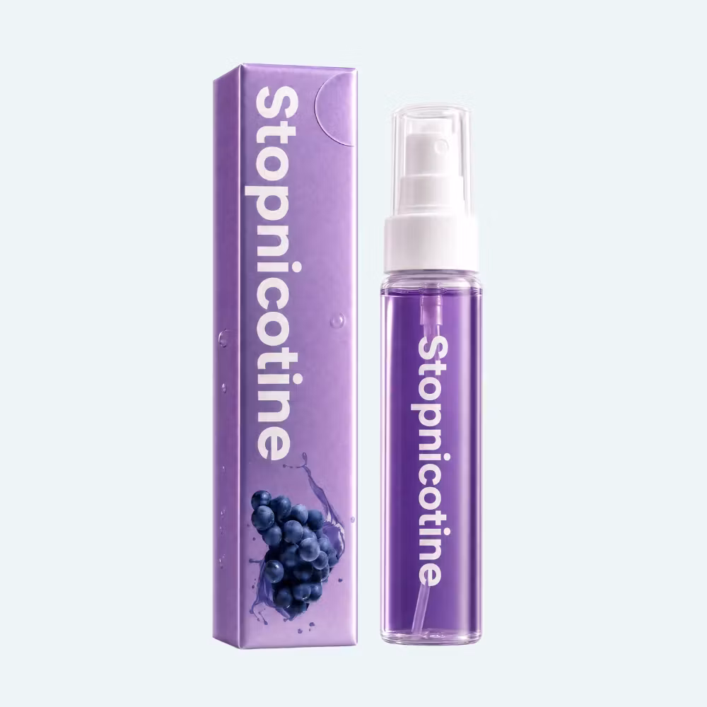 StopNicotine Smile - Fresh breath seconds after smoking | Blackberry | 10ml & 15