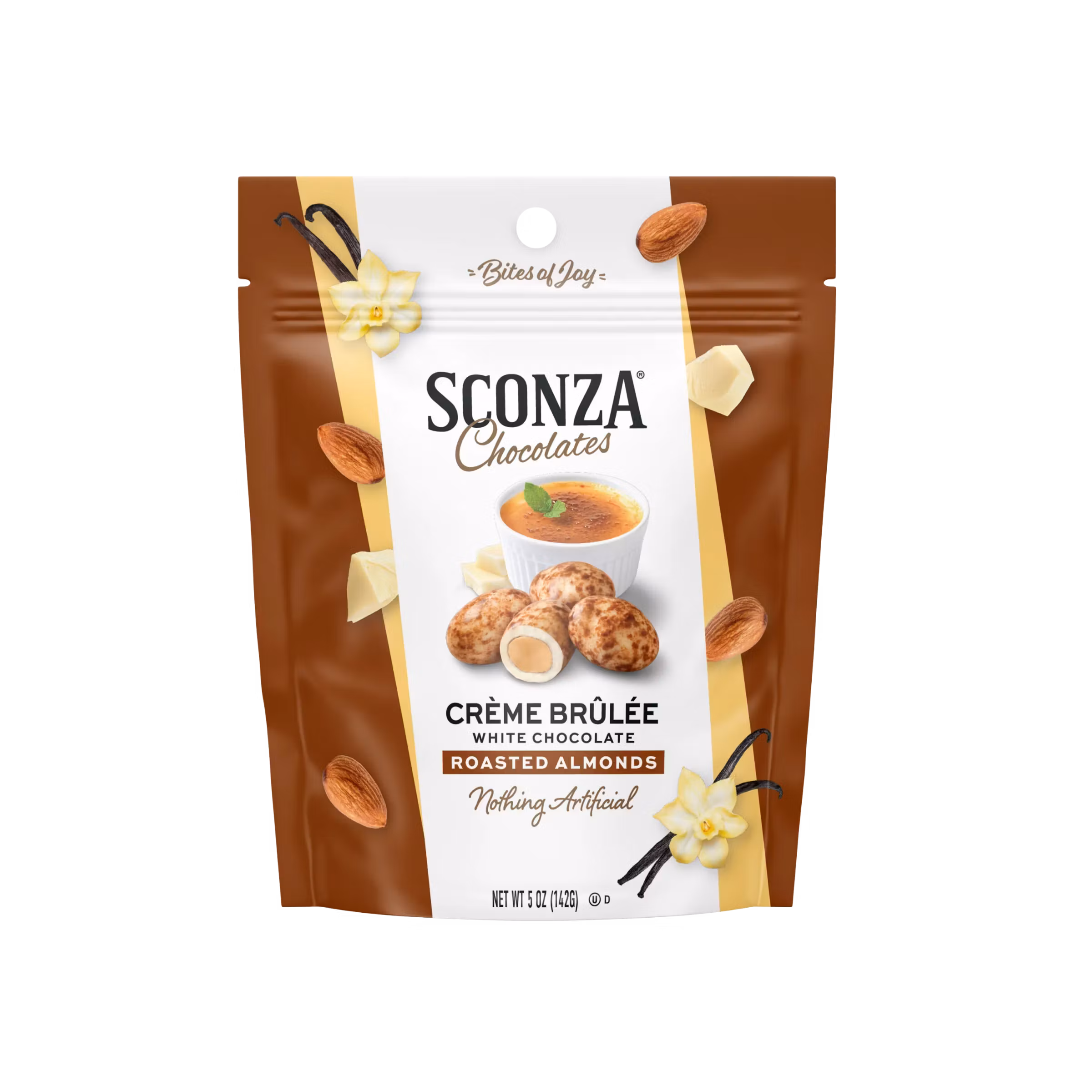 Crème Brûlée Almonds, 5oz
