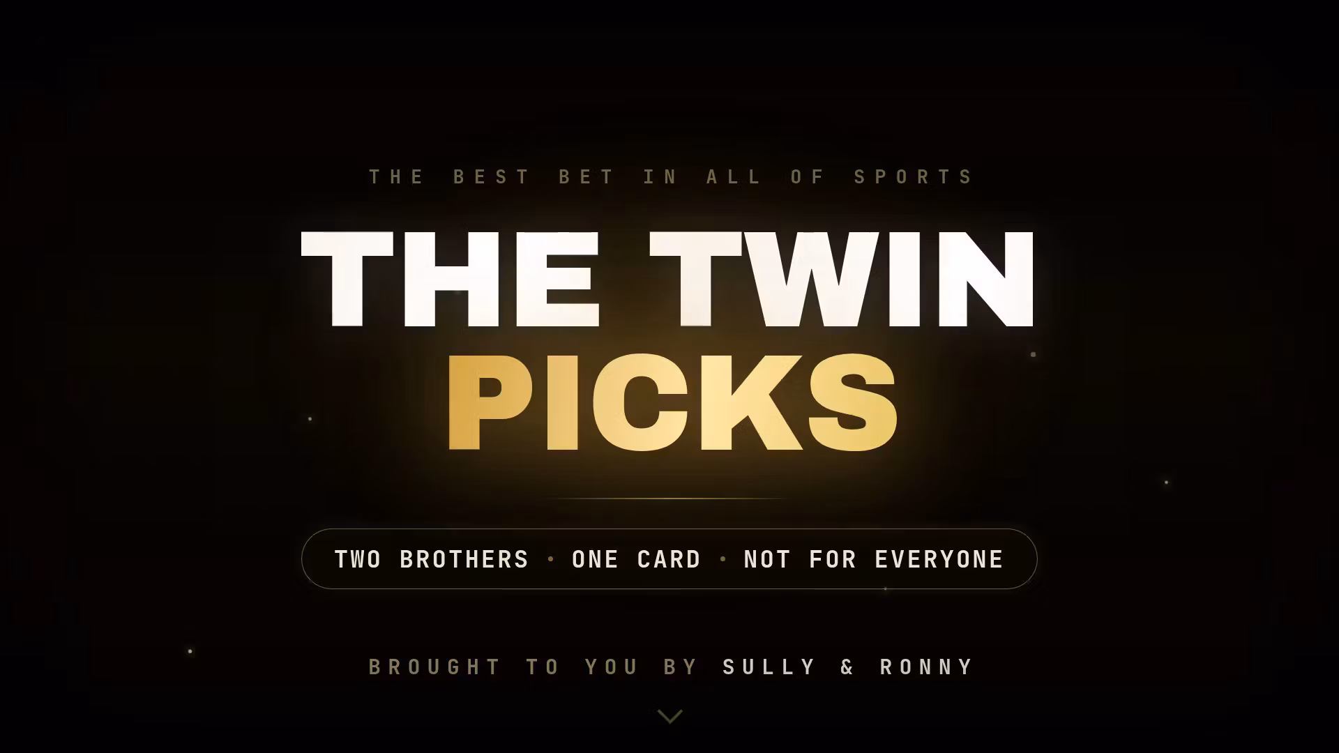 The Twin Picks