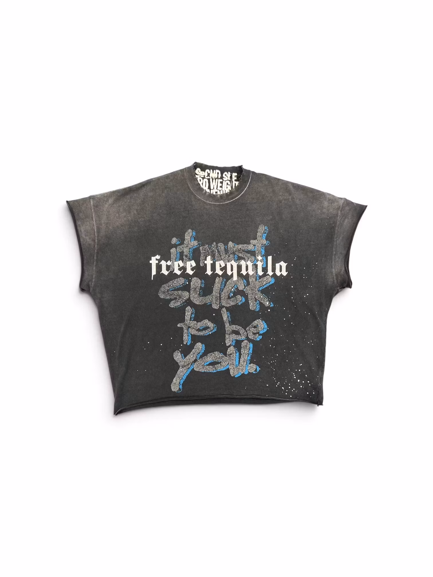 SECNDSLF FREE TEQUILA GUILTEE BLACK