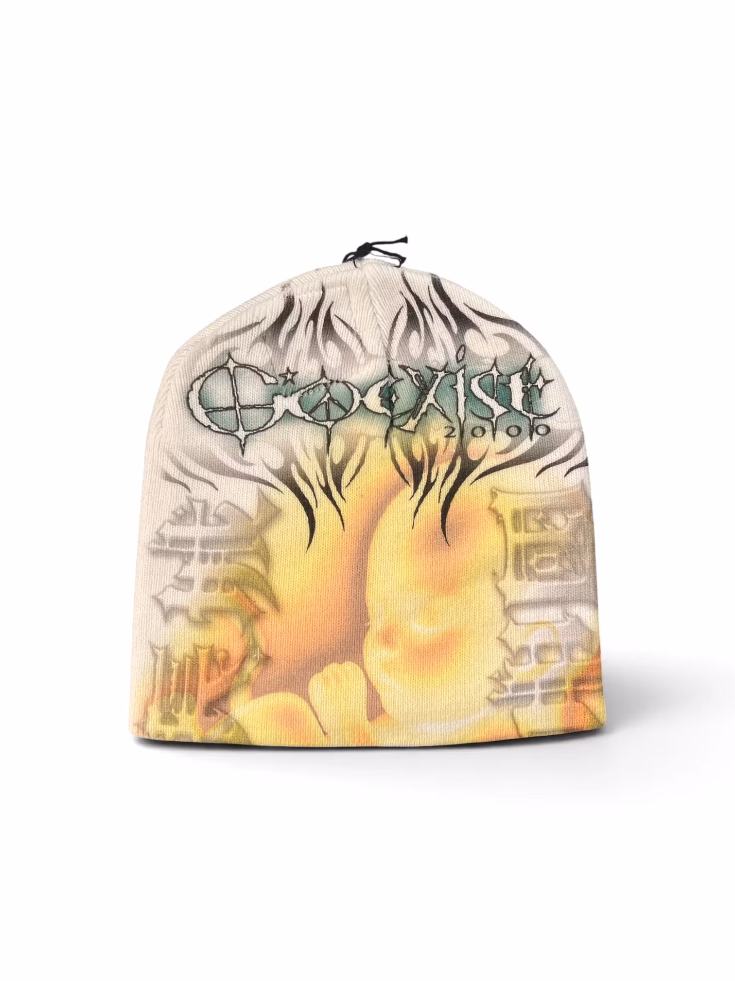 HELLSTAR FETUS BEANIE WHITE