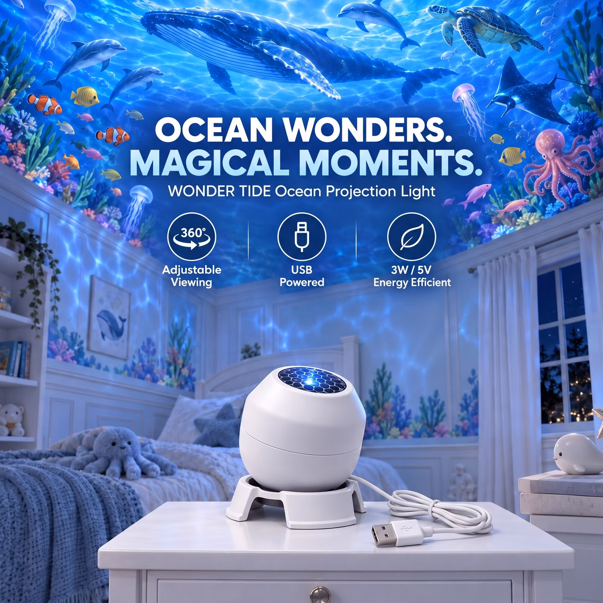 Wonder Tide™ Ocean Light